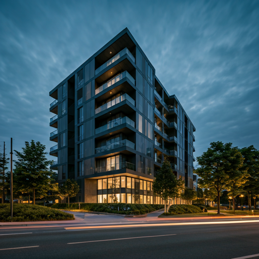 Résidence de luxe moderne et minimaliste