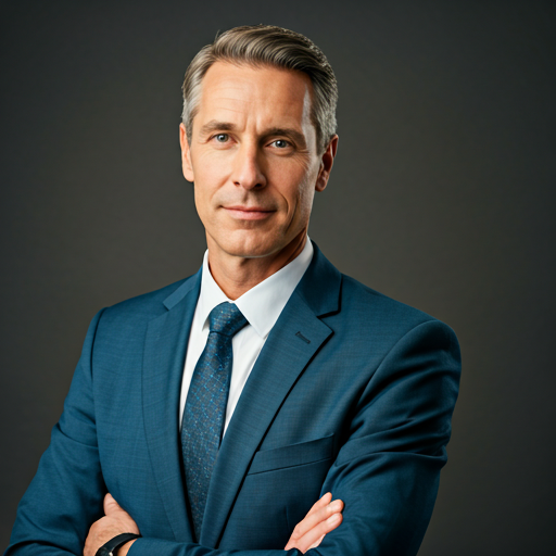 Homme mûr professionnel